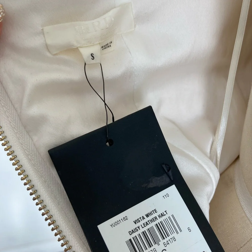 Brand new BIRD by JUICY COUTURE LEATHER HALTER TOP - Picture 8 of 12